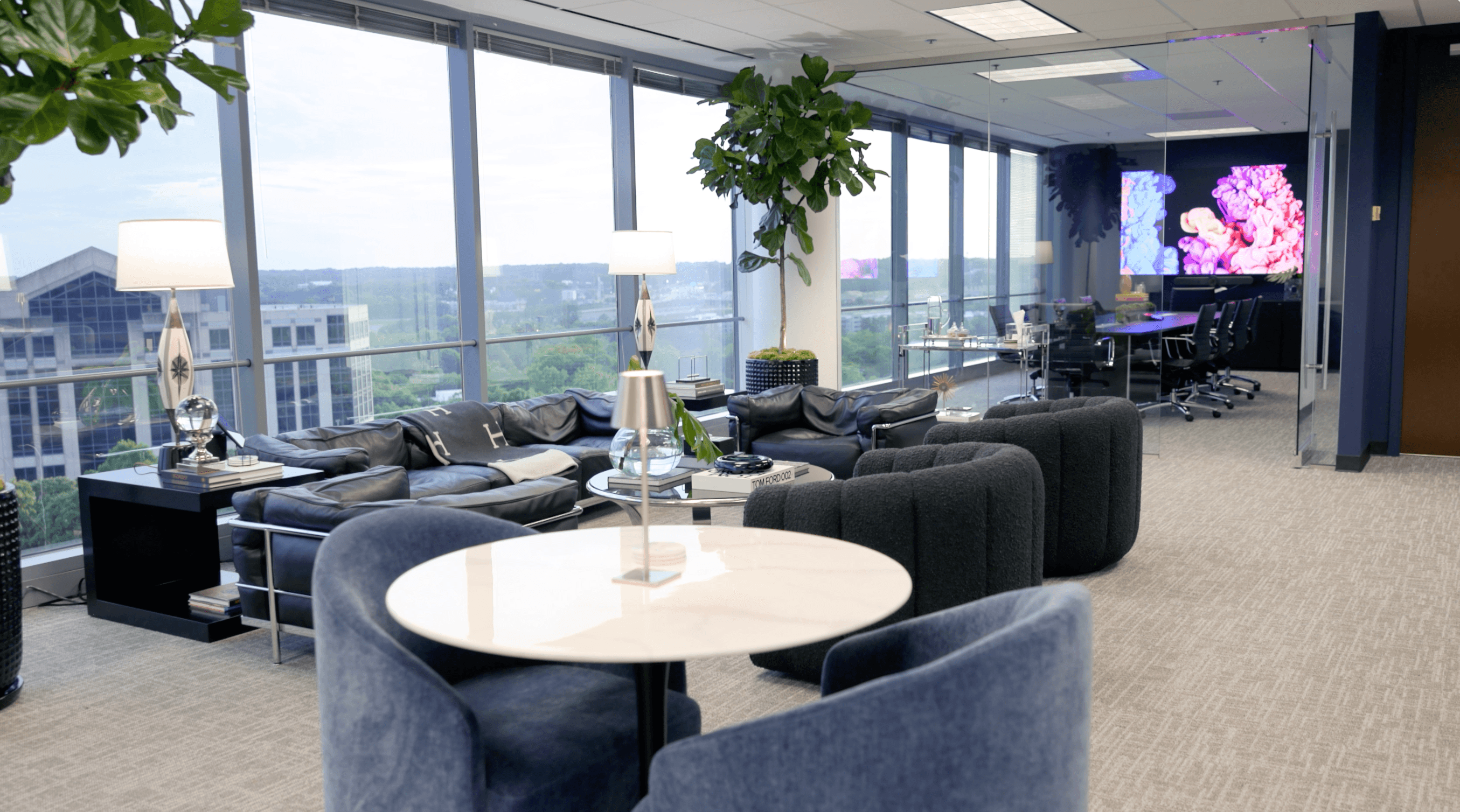Inside House of AHC - skyline lounge